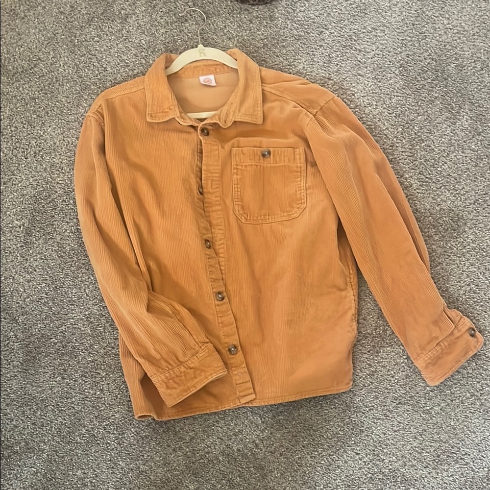 Men's Tan Corduroy Jacket